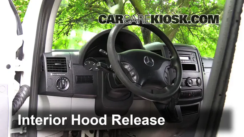 2011 Mercedes-Benz Sprinter 2500 3.0L V6 Turbo Diesel Standard Passenger Van Hood